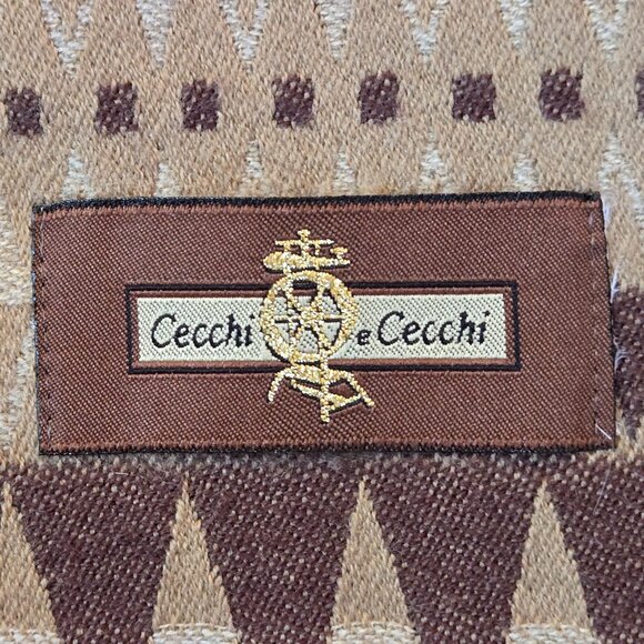 Cecchi e Cecchi Luxury Wool Wrap Scarf Southwest Aztec - Picture 3 of 16